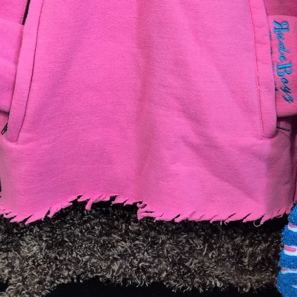 Pink Detroit Lions Rudeboyz Hoodie and Sweatpants Set - Picture 5 of 11